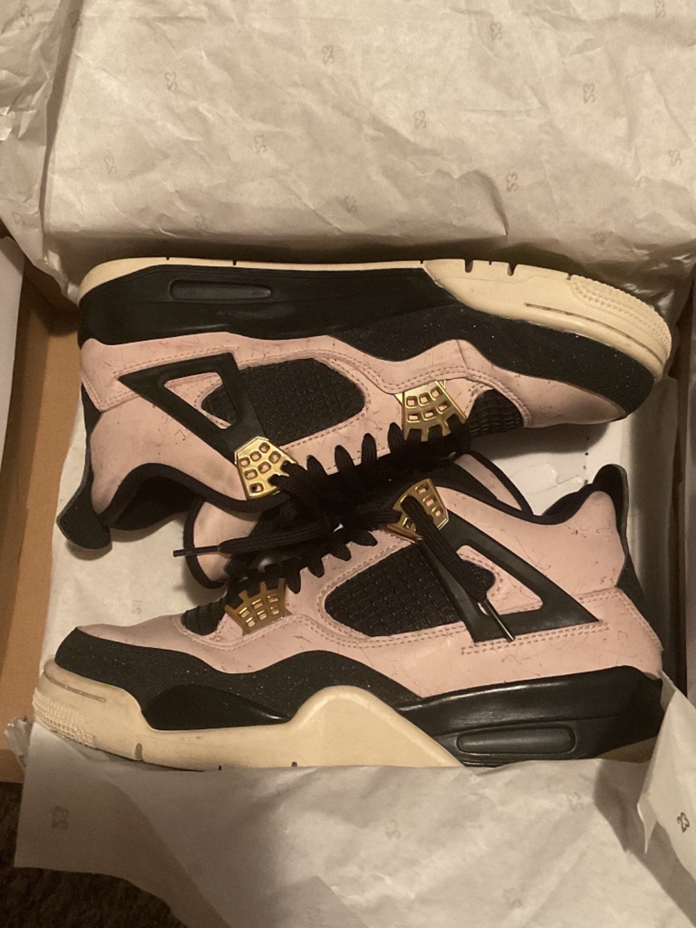 Jordan retro 4 pink sail